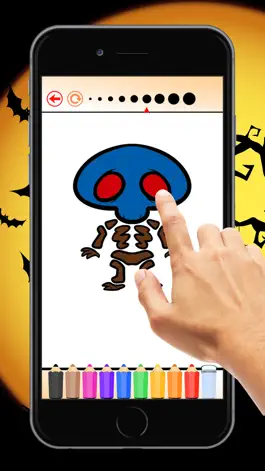 Game screenshot Zombies Ghost Coloring Book - Drawing for Kids hack