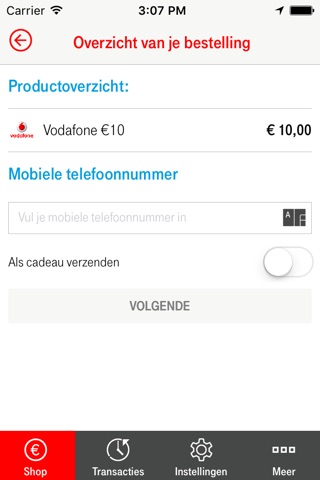 Vodafone - Prepaid screenshot 2