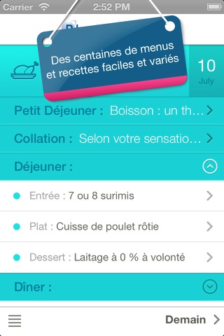 Medisite Régime screenshot 4