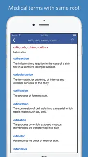 medical roots, prefixes and suffixes iphone screenshot 3