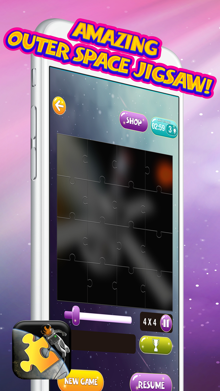 Space Jigsaw Puzzle Free – Science Game for Kids and Adults With Stars and Planets Pic.s