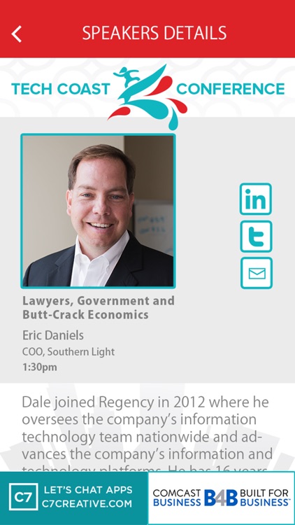 Tech Coast Conference 2018 screenshot-3