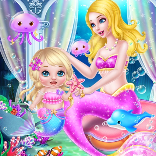 Mermaid Newborn Baby Care Nurse iOS App