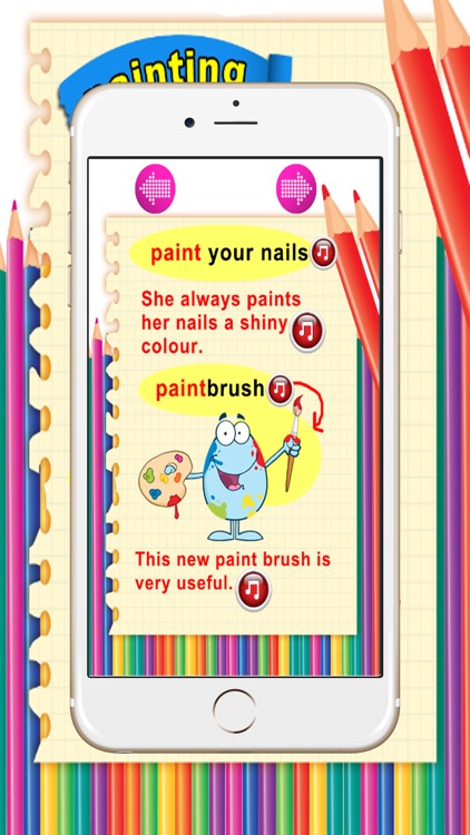 Learn English Vocabulary painting : free learning Education for kids