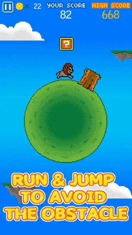 Game screenshot Tiny Planet ・Animal Arcade hopper Endless Jump Shift apk