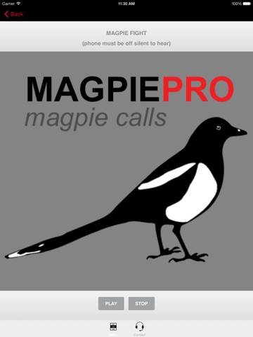 REAL Magpie Calls for Hunting -Magpie Sounds! + (ad free) BLUETOOTH COMPATIBLE screenshot 3
