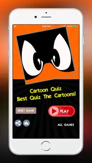 cartoon quiz - best quiz the cartoons! iphone screenshot 1