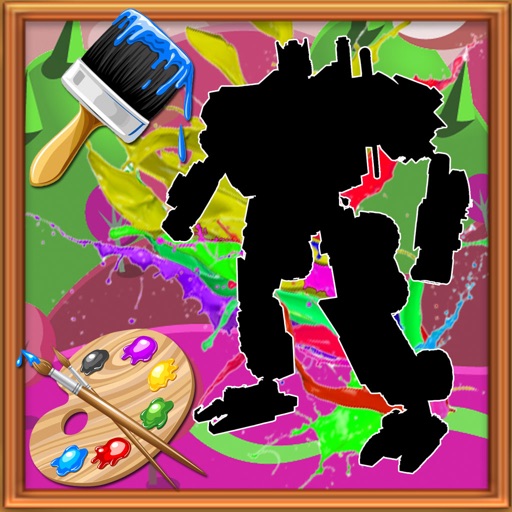 Paint For Kids Games Optimus Prime Edition