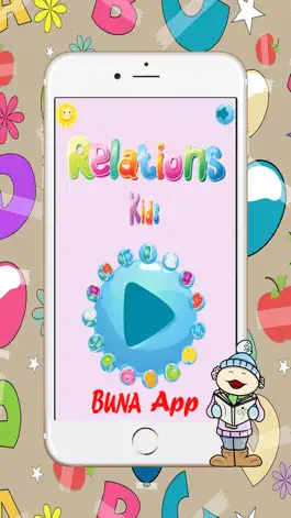 Game screenshot Fruits Vocabulary Relation : Preschool & Kindergarten Early Learning Games alphabet match free apk