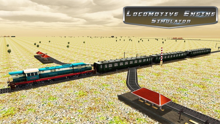 Locomotive Engine Simulator - Realistic Railroad Steam Train Driving Simulation Game