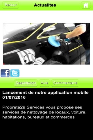 Propreté29 Services screenshot 2