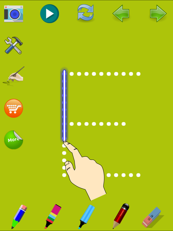 Trace Letter Level 4, Uppercas iPad screenshot 5 - Education app