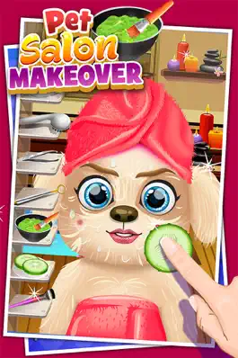 Game screenshot Pet Salon Makeup Games for Kids (Girl & Boy) mod apk
