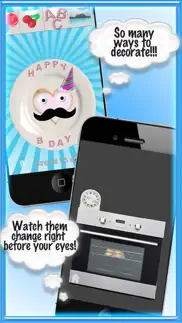 cookie maker cake games - free dessert food cooking game for kids iphone screenshot 3