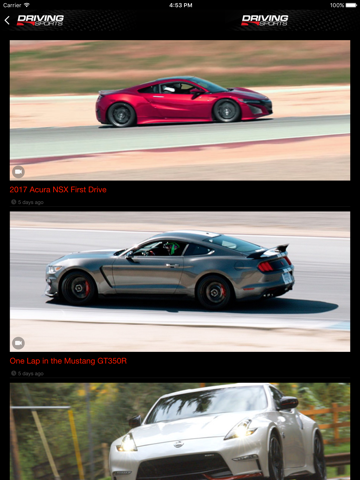 Screenshot #6 pour Driving Sports TV Mobile