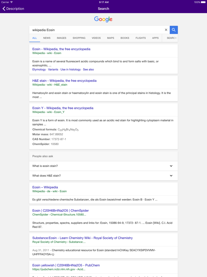 FlashKarte Histology Stains