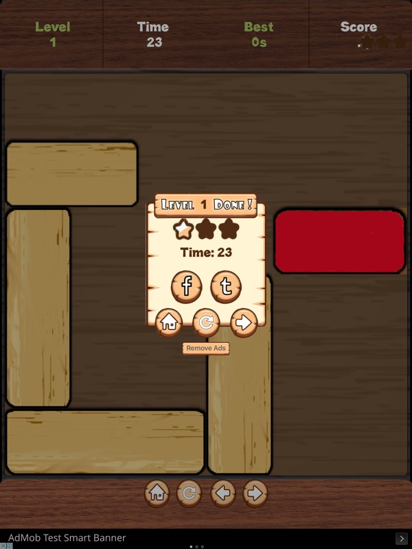 Unlock Red Block Free : Slide Block screenshot 7