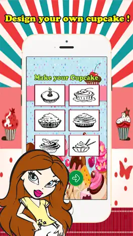 Game screenshot Bakery Cupcake Coloring Book Free Games for children age 1-10: Support your child's learning with drawing ideas, fun activities apk