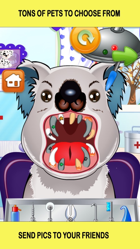 Pet Vet Dentist Doctor - Games for Kids Free screenshot 2