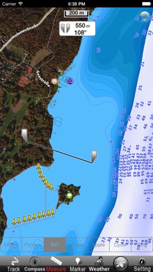 Bayern  HD - GPS Navi Karte für bootfahren angeln und segeln(圖1)-速報App