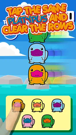 Game screenshot Platypus Land - Chibi Kawaii Animals Column Matches Up Games apk