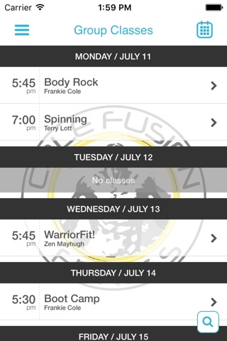 ColeFusion Fitness screenshot 3