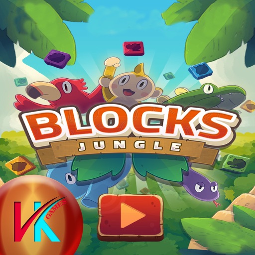 Animal Blocks Blast Puzzle Icon