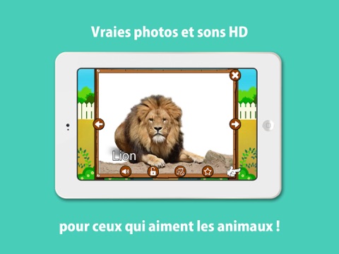 Screenshot #5 pour Zoo pour enfants, Cris d'animaux - jeu d’animaux pour tout-petits, images et sons