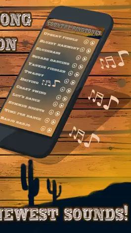 Game screenshot Country Music Ringtones – Sounds, Noise.s and Melodies for iPhone apk