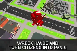 Game screenshot Cube Dino City Rampage 3D apk