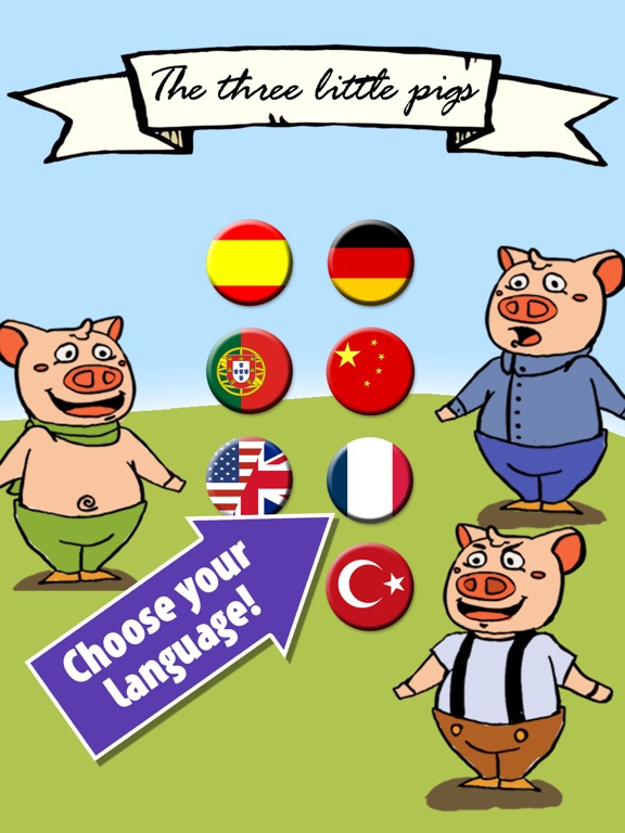 Screenshot #4 pour Ton histoire avec les 3 petits cochons – conte interactif pour enfants