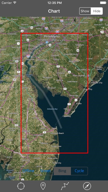 Delaware Bay – Raster Nautical Charts