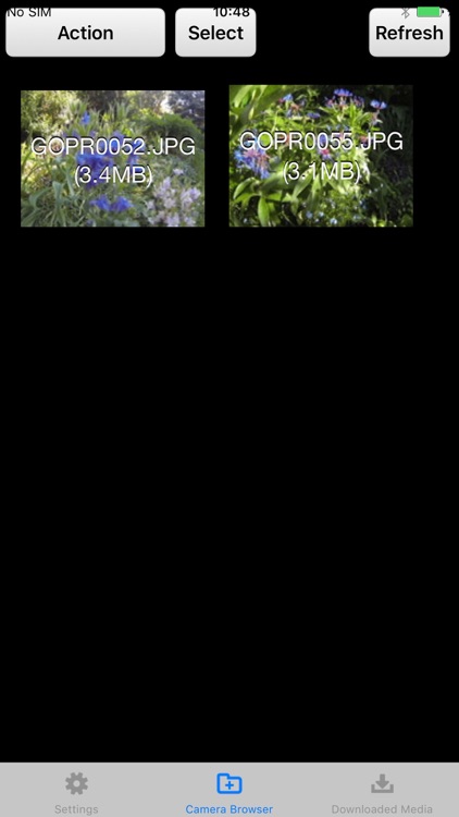 Photo and Video Browser for GoPro Hero Cameras (Wifi)