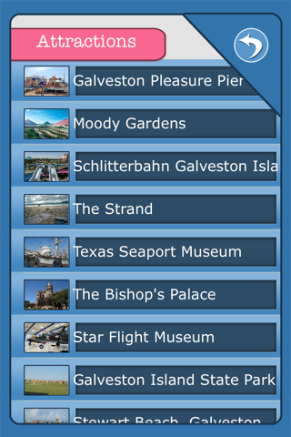 Galveston Island Offline Map Tourism Guide screenshot 3