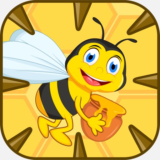 DANGER BEE – Entrapped distressed and desperate refugee Bee in despair hoopla Icon