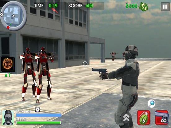 Robot Hell iPad screenshot