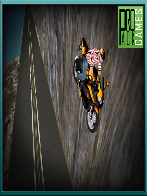 Screenshot #5 pour Mountain Highway Traffic Moto Rider - Les gaz de votre moto de course freestyle extrême