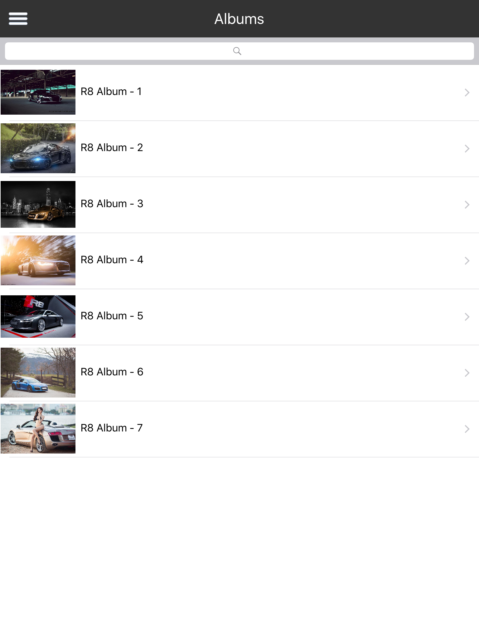HD Car Wallpapers - Audi R8 Edition