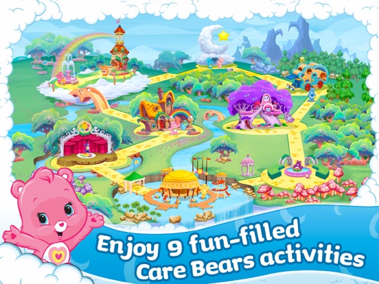 Care Bears Rainbow Playtime iPad app afbeelding 5