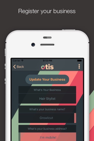 Otis - Find and Rate Professionals screenshot 4