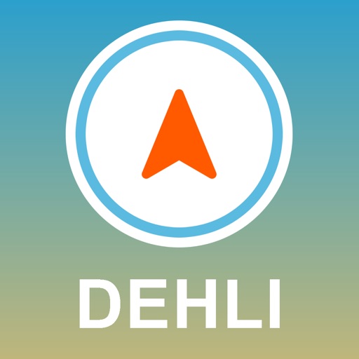 Dehli, India GPS - Offline Car Navigation icon