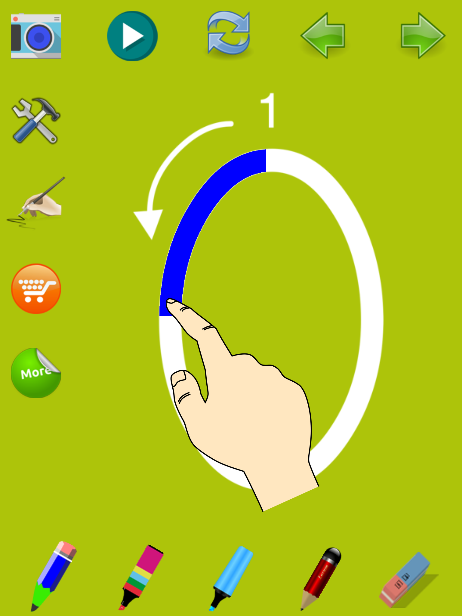 Trace Letters Level 2 - Number
