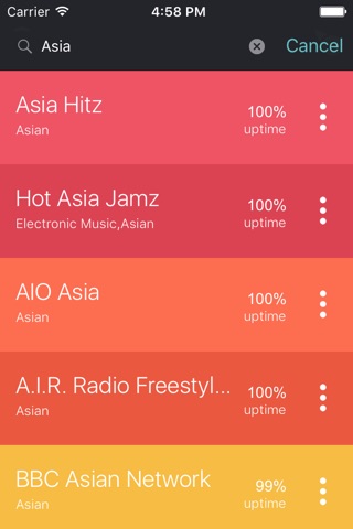 Korean Music Radio Stations screenshot 3