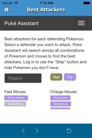 Poke Assistant for Pokemon Go - CP & IV Calculator,Best attacker,Evolver Appのおすすめ画像2