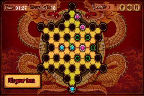 Crazy Chinese Checkers screenshot 4