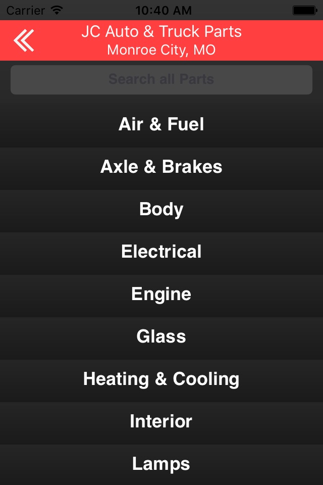 JC Auto & Truck Parts - Monroe City, MO screenshot 2