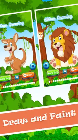 Game screenshot Animal Color Mix Page Paintbrush, Draw,Doodle,Coloring Book For Kid apk