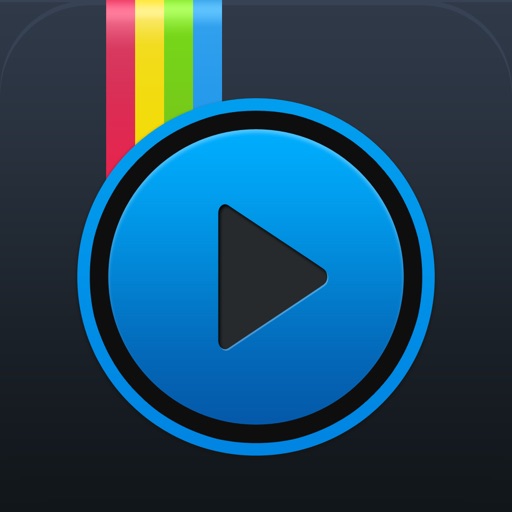 InstaVideo Pro - Video slideshows Maker with photos from Camera Roll or Instagram icon