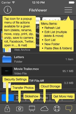 FileViewer USB for iPhone screenshot 4