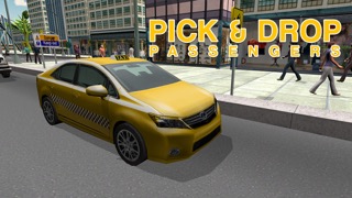 タクシードライバーシミュレーター - 黄色のタクシー運転＆駐車シミュレーションゲームのおすすめ画像1